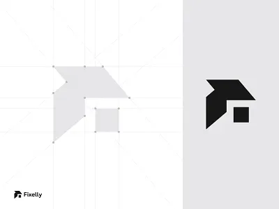 Fixelly, Logo Design, Logo Identity, Brand Mark brand identity brand mark branding custom logo design graphic design identity logo logo book logo identity logo mark minimal modern startup visual branding