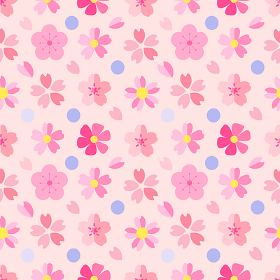 Seamless Pattern - Flower pattern