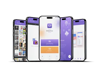 Slideshow maker app app design freelance maker slideshow ui ux