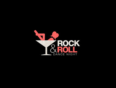 R'n'R dance night brandidentity branding design logo logodesign logodesigner logotype typography