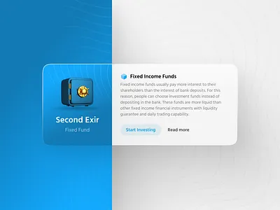 Investment Card application bank branding brokerage card design designer financial fintech fund graphic design illustration investment product product design uidesign userinterface ux uxdesign