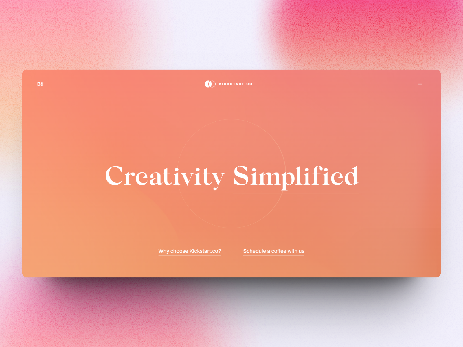 Agency Portfolio Cloneable Hero Section - Made In Webflow By The Hero Section On Dribbble