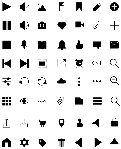 Flat Icons design flaticons ui