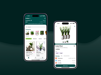 Plantopia : Day 01/30 days UI Challenge e commerce mobile mobile app mobile design product design ui