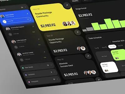 Task Management Dashboard awe dashboard product design product management project project management task task management