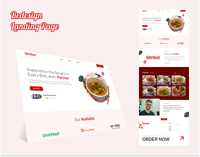 Redesign Thio Bowl Website branding figma food landing page ui ux website