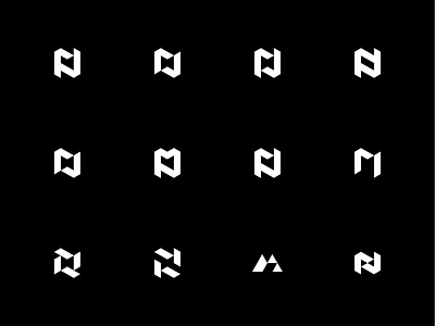 RMN Mark Research esports icon identity logo mark media network revival rmn symbol
