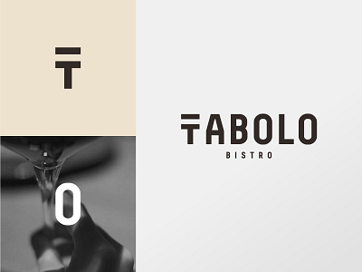 TABOLO Bistro Logo Design branding graphic design logo minimalist typography