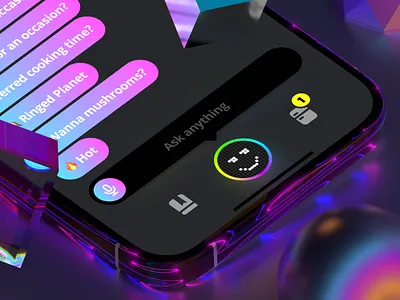 AI Chat Bot Mobile App ai app app design app designer artificial intelligence chat chat bot chatbot ios ios app ios app design ios app designer mobile mobile app mobile app design mobile app designer mobile design mobile designer native app ui