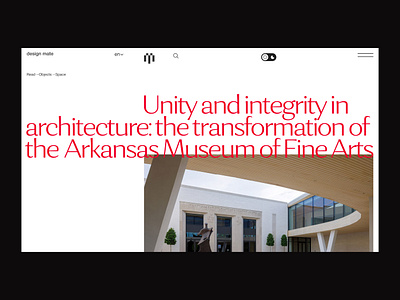 Text article redesign brutalism design minimalism typography ui ux web design