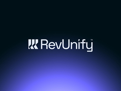 Revunify™ brand branding design feedback icon logo managament mark r r letter