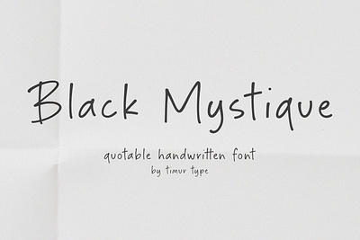 Black Mystique - Quotable Handwritten Font business branding card font fonts graphic design handwritten font quotable font quotes script script font wedding font