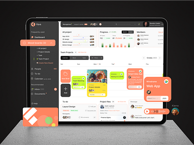 Project Management Dashboard UI Design admin dashboard admin panel agency dashboard daily project management dashboard dashboard design dashboard ui dashboard ui design figma management management dashboard management system project dashboard project management project management dashboard ui ui design ui ux ux web app