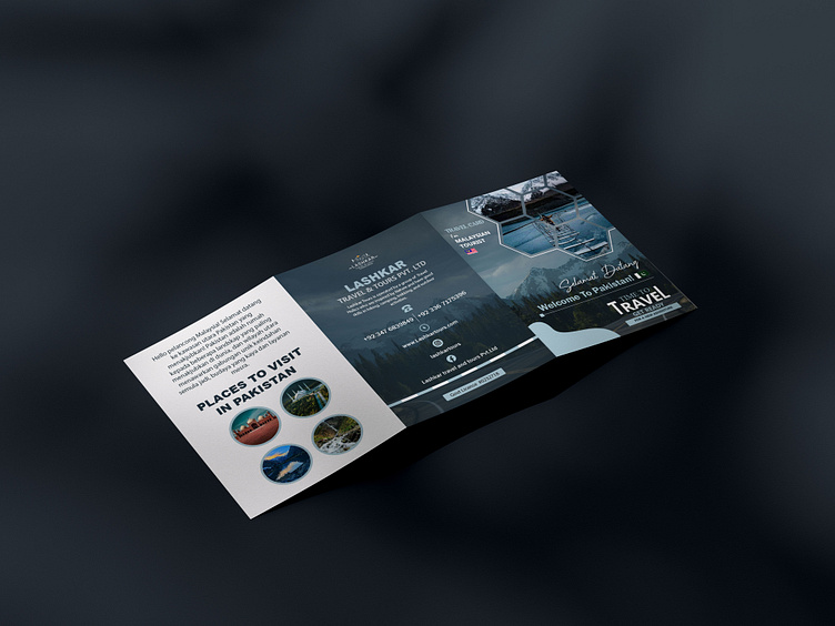 Travel Card Design by attiqahdesigner_246 on Dribbble