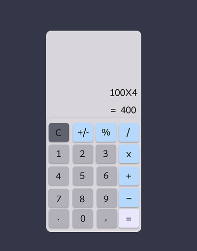 Calculator Design dailyuichallenge figma graphic design mobiledesign webdesign