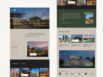 WestbergWhite Landing page / Webdesign barabaka branding clean concept design hotel images landing ui ux