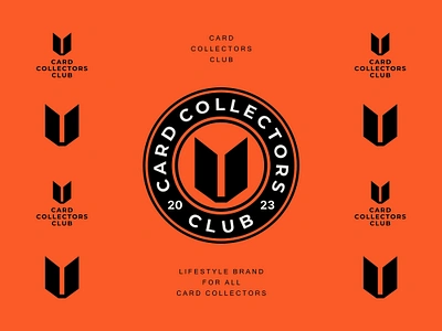 Card CC Final animal binder brand branding card circular club collecting emblem fox logo orange passion rounded smart system wise