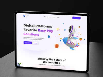 Digital payment Solutions Landing page UI Design crypto crypto landing page crypto website defi defi landing page defi website digital payment digital wallet figma landing page landing page design landing page ui payment solution ui ui design ui ux ux website website design website ui