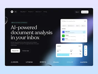 Ramb Landing - AI powered tool UI exploration ai brand branding crm design figma landing logo marketing responsive ui user interface ux web