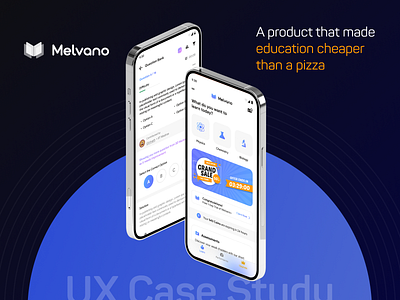 Melvano UX Case Study app design branding case study clean ui design gradient graphic design illustration logo minimal mobile app modern modern ui trending ui ui design uiux ux case study ux design uxui