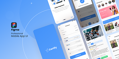 Shopping App UI Design In Figma android app design app ui branding design figma graphic design illustration ios landing page logo prototype ui ui design ui ux