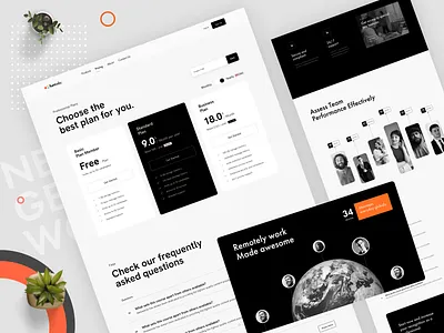 Plans and Pricing Page dashboard design home page illustration indian ui landing page plans plans website pricing saas saas company subscription ui ui designer mumbai website website design