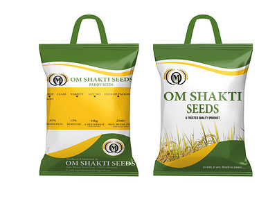 Seeds Bag Design bag design bag packaging branding indian seeds mockup seeds seeds bag design