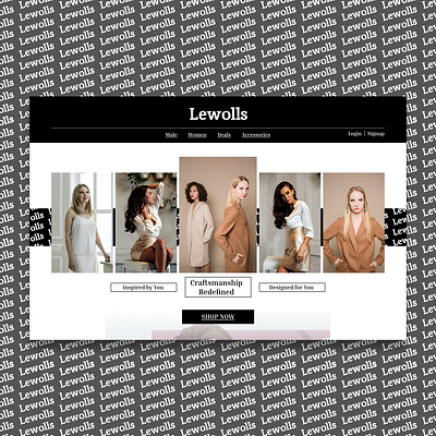 Fashion brand Website Design branding brands business clothing design fashion graphic design lady landing page logo typography ui ux vector web webdesign webdevelopment website