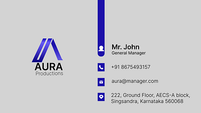 Business Card business card graphic design ui