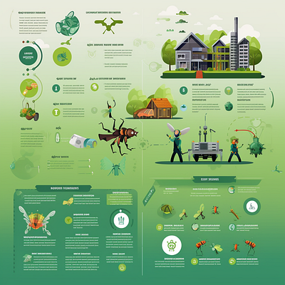 Pest Control Infographics design infographics