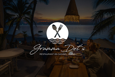 Restaurant logo beach logo behance best logo branding cafe logo graphic design minimal logo modern logo restaurant logo spoon