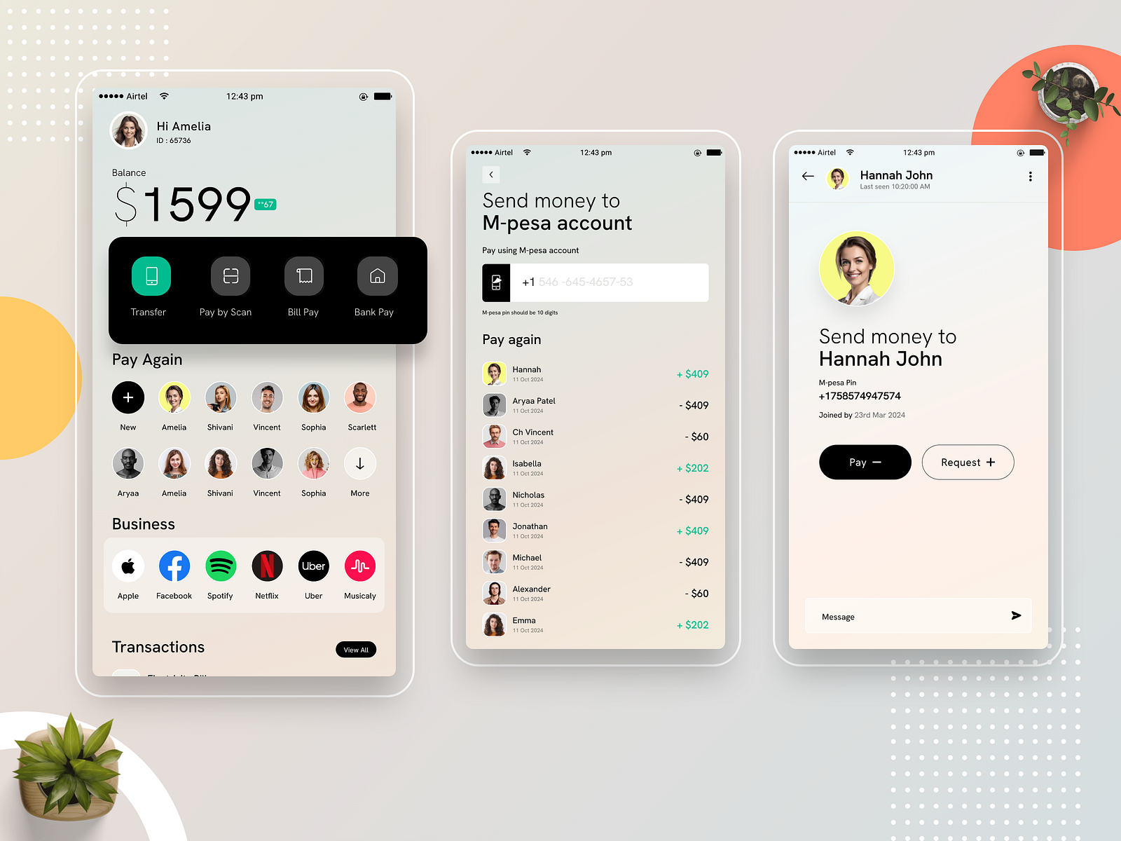 Digital Wallet App by Arvind Patel on Dribbble