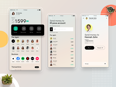 Digital Wallet App app app ui digital wallet home home app home page indian ui interface design landing page modern app new app smarthome ui ui designer mumbai wallet website website design