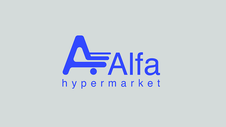 Logo for a hypermarket by Валерия on Dribbble