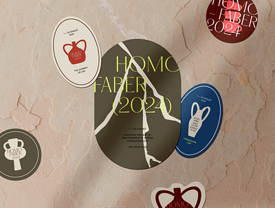 Homo Faber redesign branding graphic design illustration nature raw materials stickers