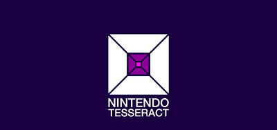 Nintendo Tesseract 3d branding console design identity logo nintendo product design