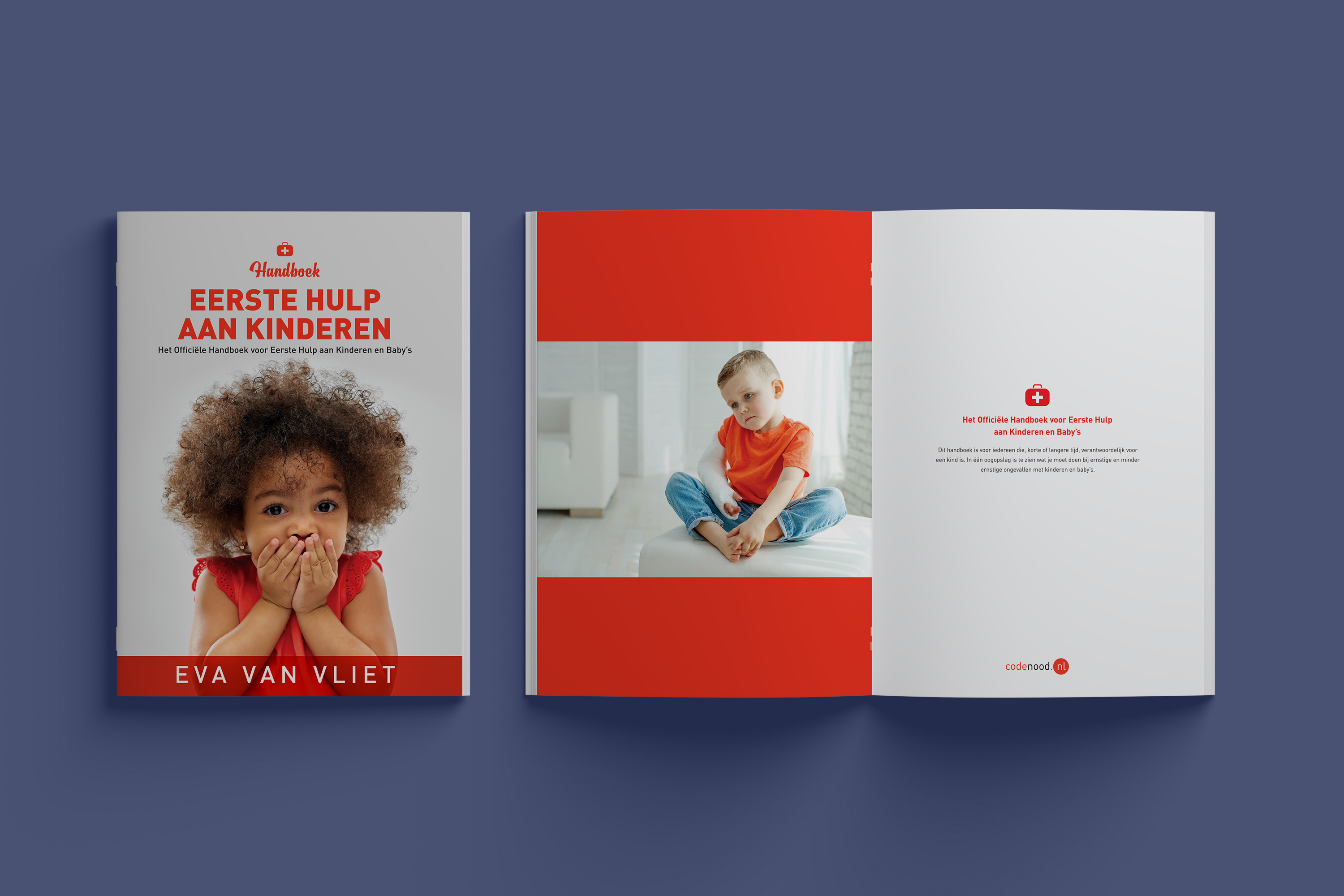 Magazine Deisgn for EERSTE HULP AAN KINDEREN bangla typography branding cover design graphic design illustration lettering logo