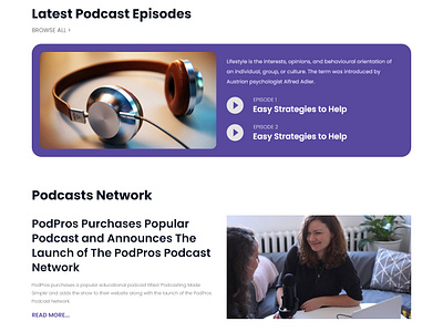 PODPROS Software Solutions Specifically for Podcasters Designs branding design graphic design landing page podcast website design ui ux websitedesign