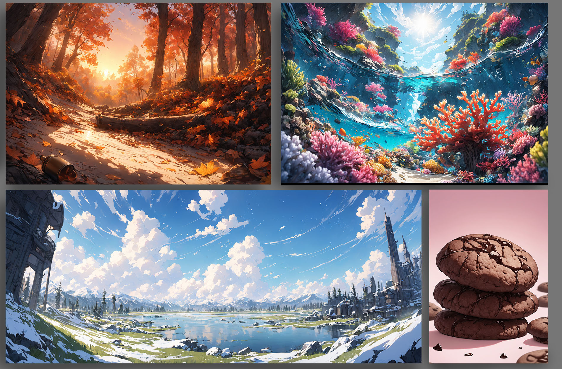 Example of Ai Generated Background Illustrations