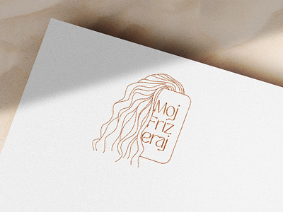 Hairstylist Logo design brand branding business card giftvoucher graphic design hair hairdresser hairsalon hairstylist identity logo logodesign