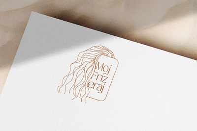 Hairstylist Logo design brand branding business card giftvoucher graphic design hair hairdresser hairsalon hairstylist identity logo logodesign