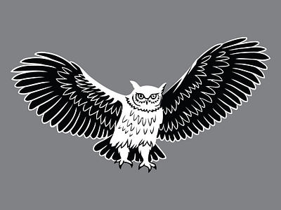 Eagle to Owl Variant Redesign 3d amazing t shirt animation branding clothing design graphic design logo minimal motion graphics t shi t shirt design t shirt logo ui