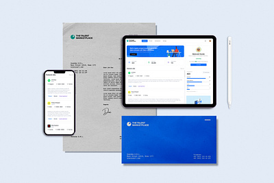 Talent Marketplace: #1 branding colors design graphic design hiring illustration logo talent techtalent typography ui ux vector