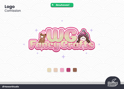 Logo For VTuber Wg Faney logo streamer logo vtuber streamer vtuber