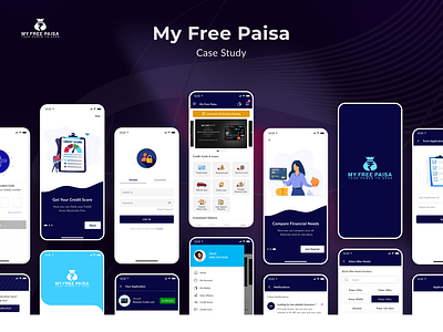 My Free Paisa - Case Study design process empathy mapping fintech information architecture mobile design user user flow user journey user personas ux
