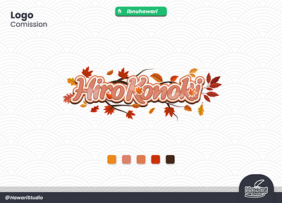 Logo For Vtuber Hiro Konoki cute logo logo streamer logo vtuber streamer vtuber