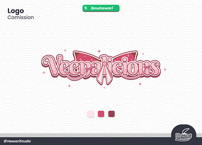 Logo For Vtuber Veenalicious cute logo logo streamer logo vtuber streamer vtuber