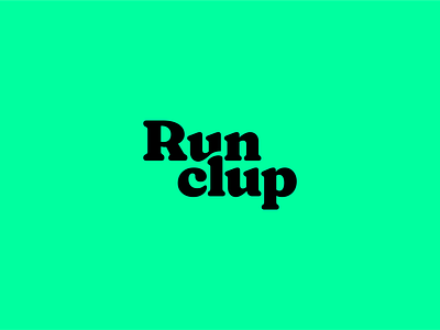 Runclup logo branding logo