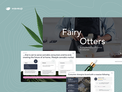 Cannabis Pitch Deck business presentation cannabis deck investor deck investor pitch keynote pitch pitch deck powerpoint presentation presentation design