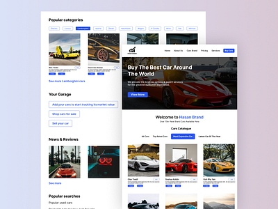 Car Website UI/UX Design car web design creative design prototype ui design ui ux ui ux design user experience design user flow user interface design user persona ux design ux designer ux research web experience design web interface design web ui web ui ux design web ux design website ui deisgn website ux design